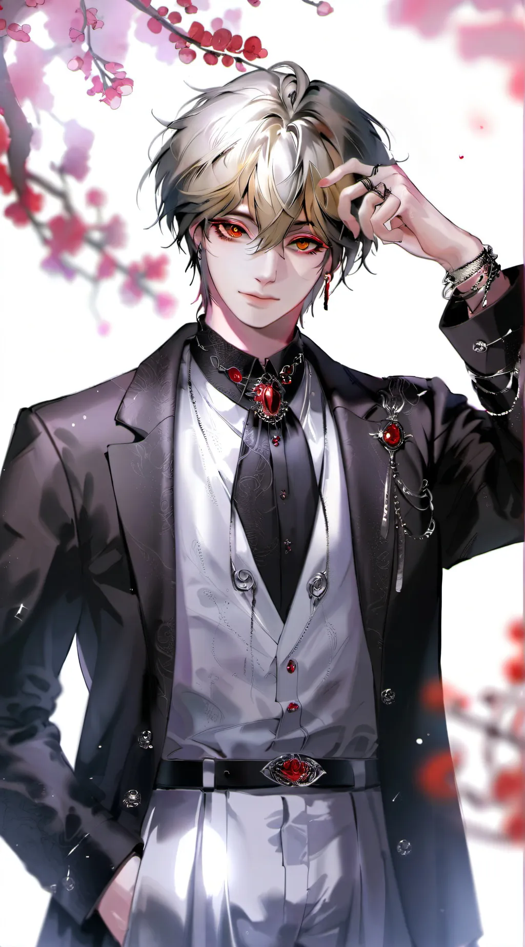 ai character: Less background