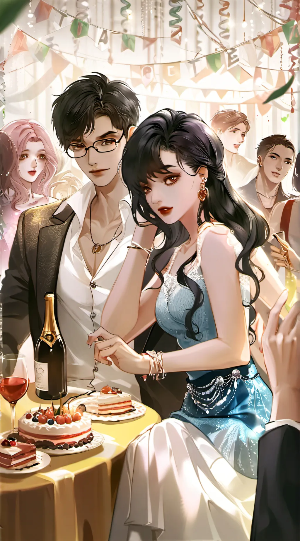 ai character: ash😎 background