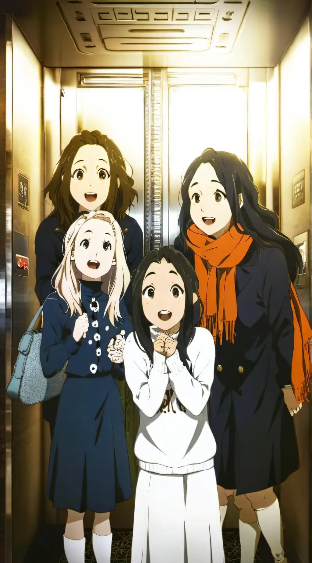 ai character: Girls 1 background