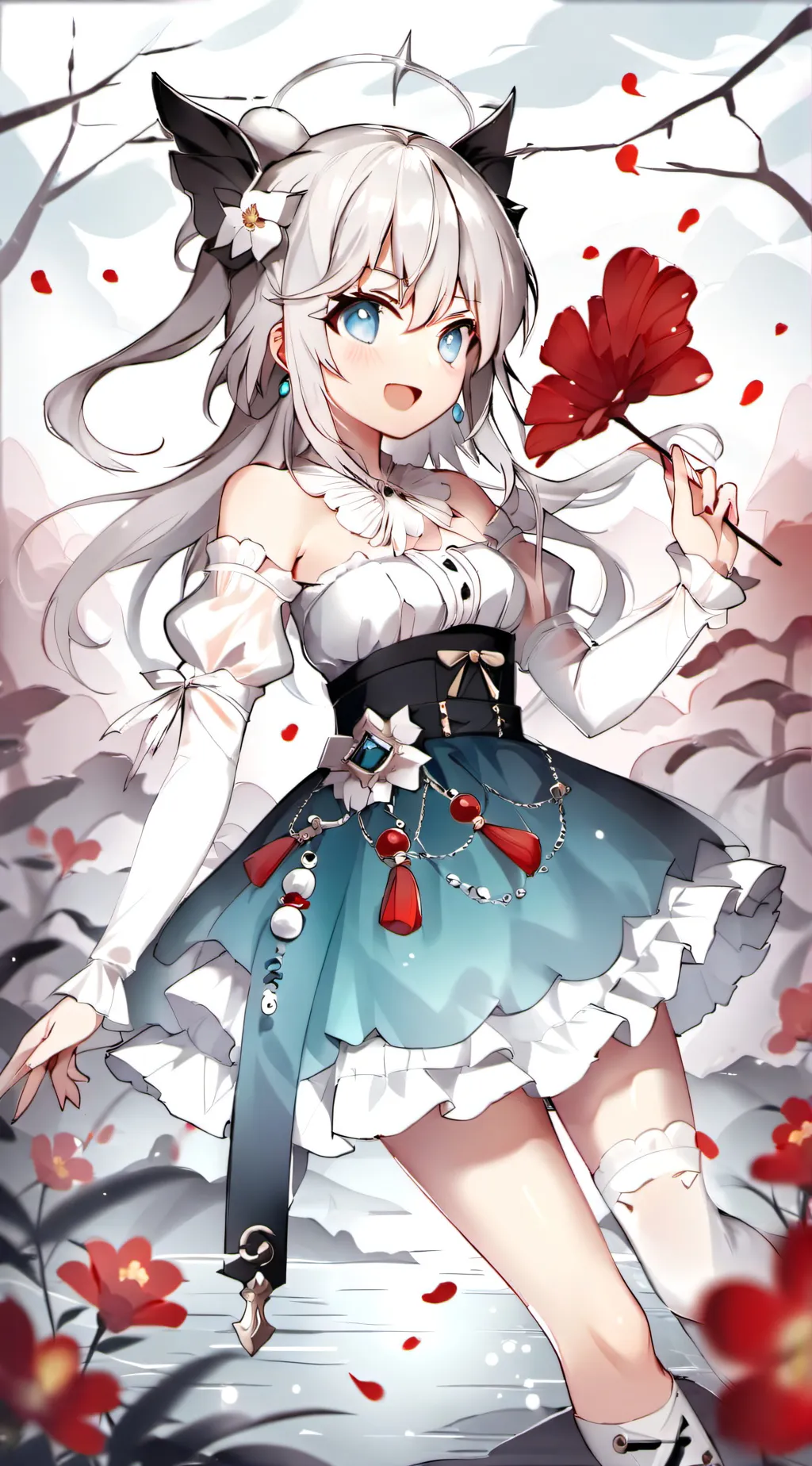 ai character: ! Demon slayer ! background