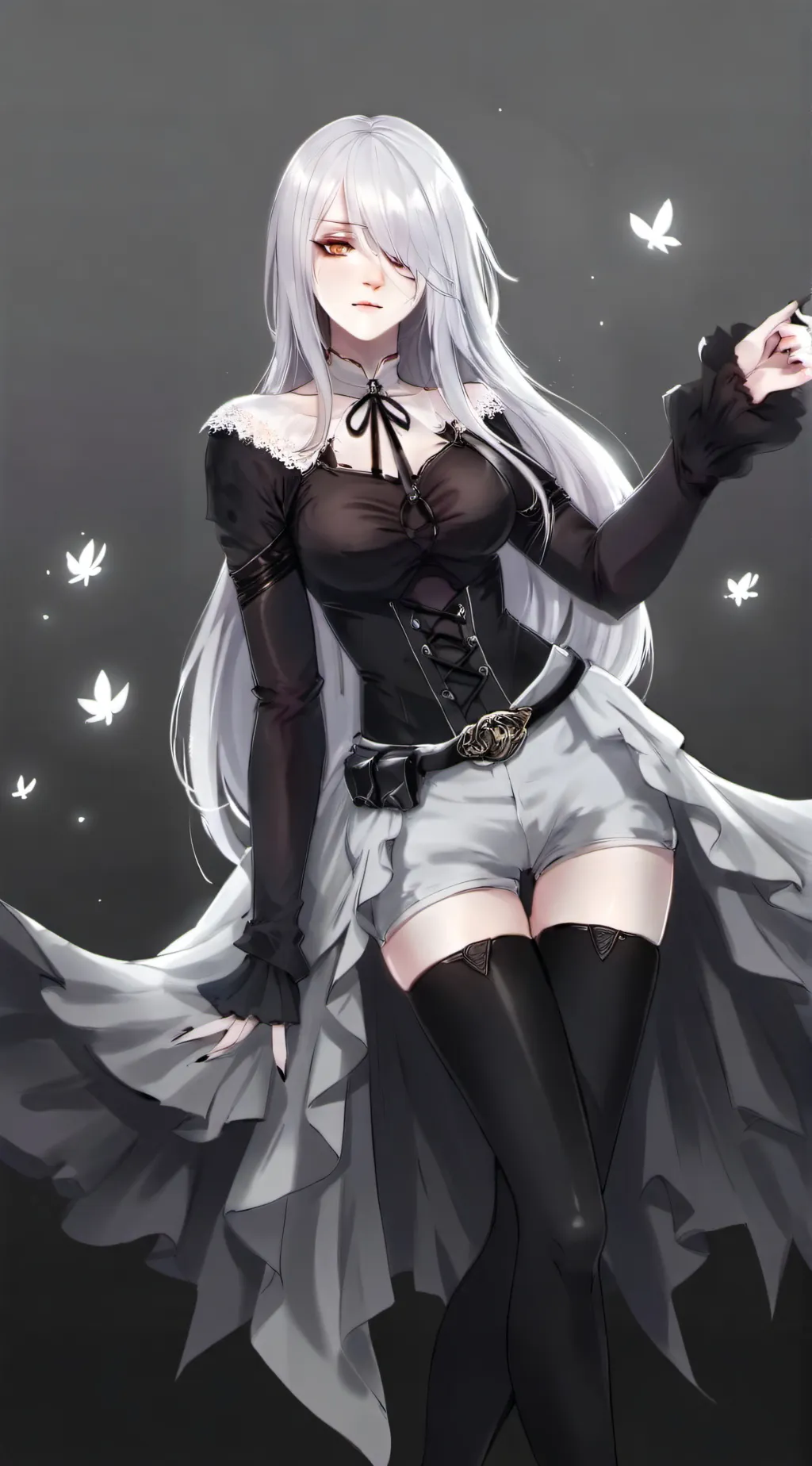 ai character: Luna background