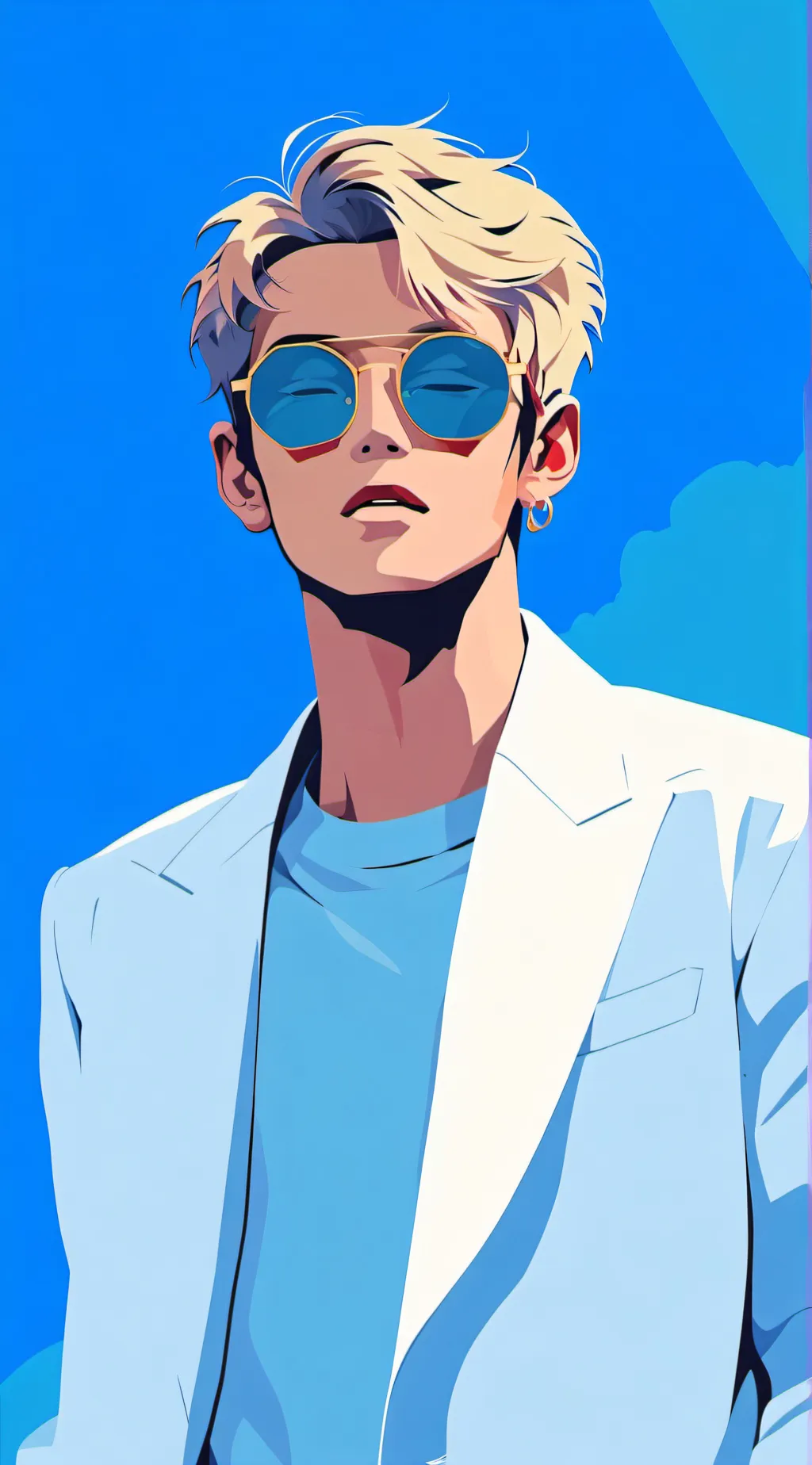 ai character: Oliver background