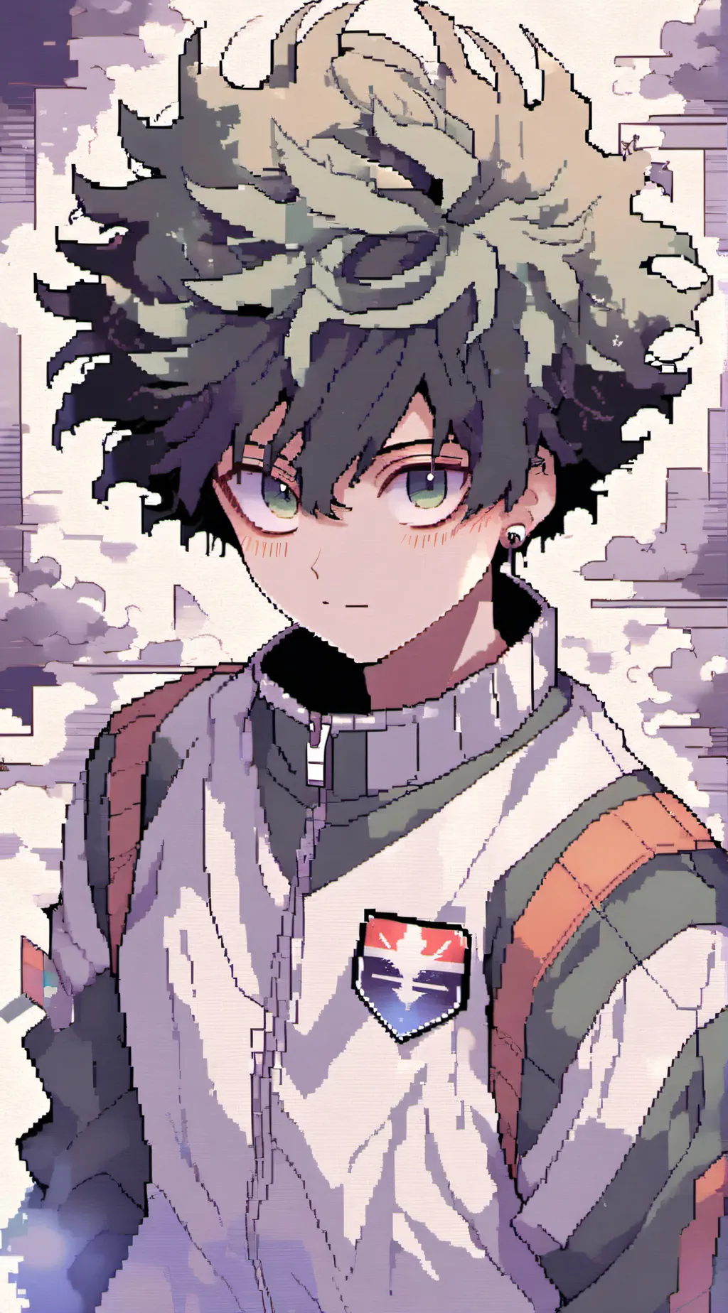 ai character: Izuku Midoriya background