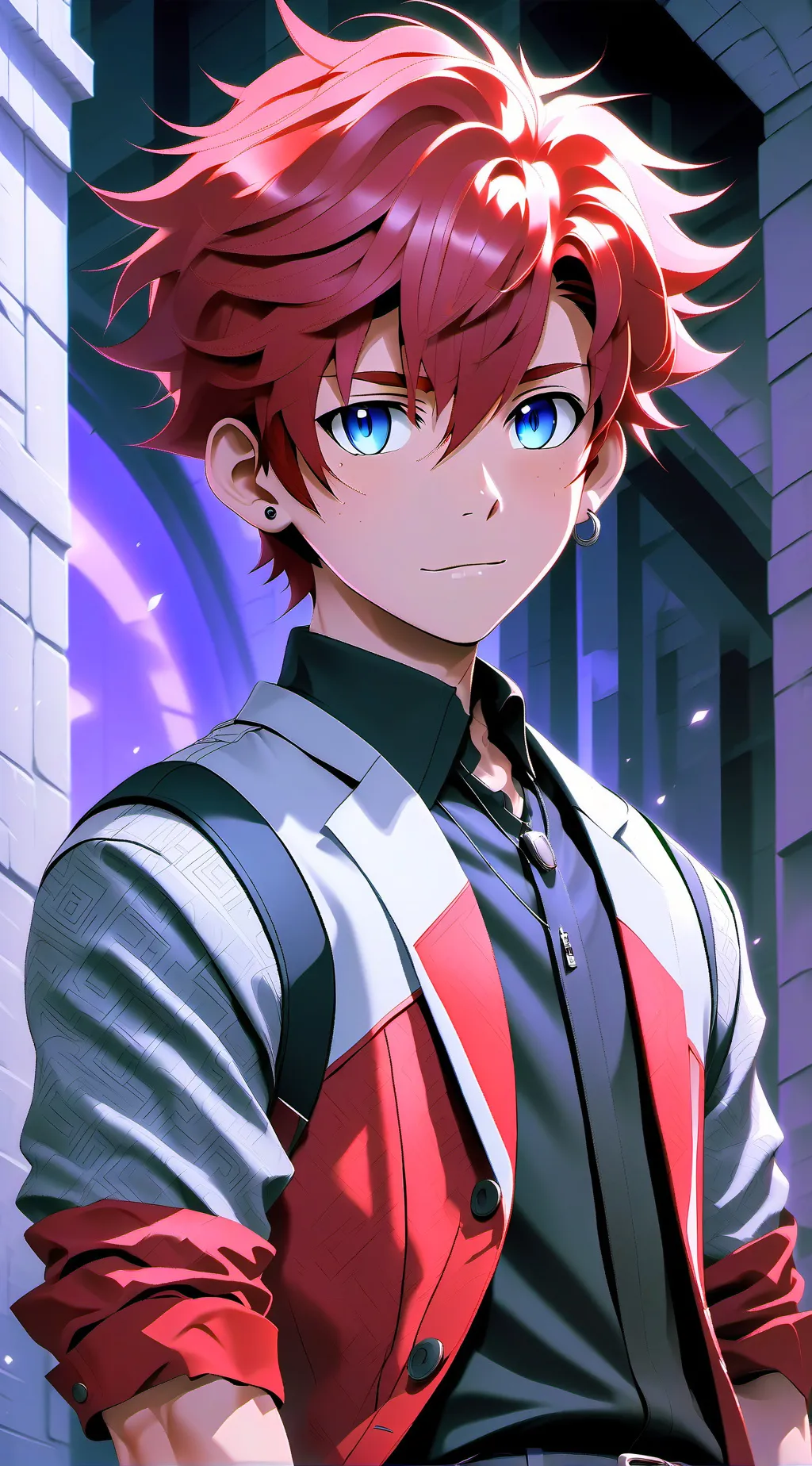 ai character: Matthew James lim background