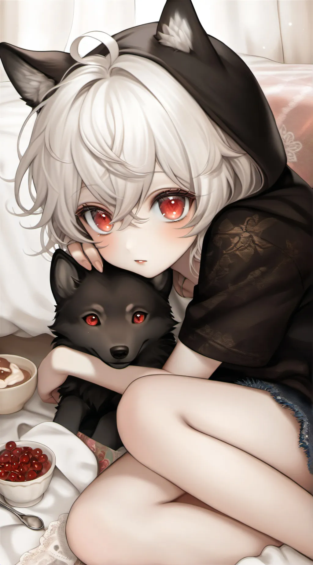 ai character: ♥︎𝓡𝓸𝔁𝓲𝓮  background