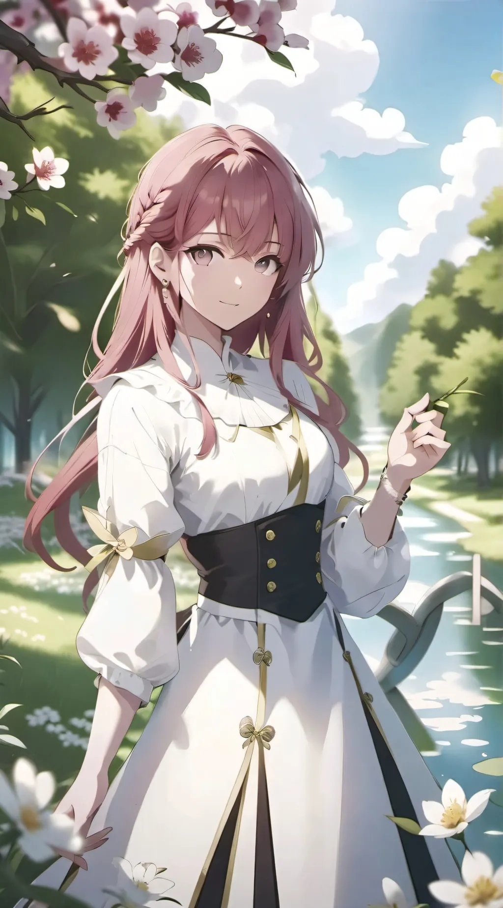 ai character: ouka makuzawa background