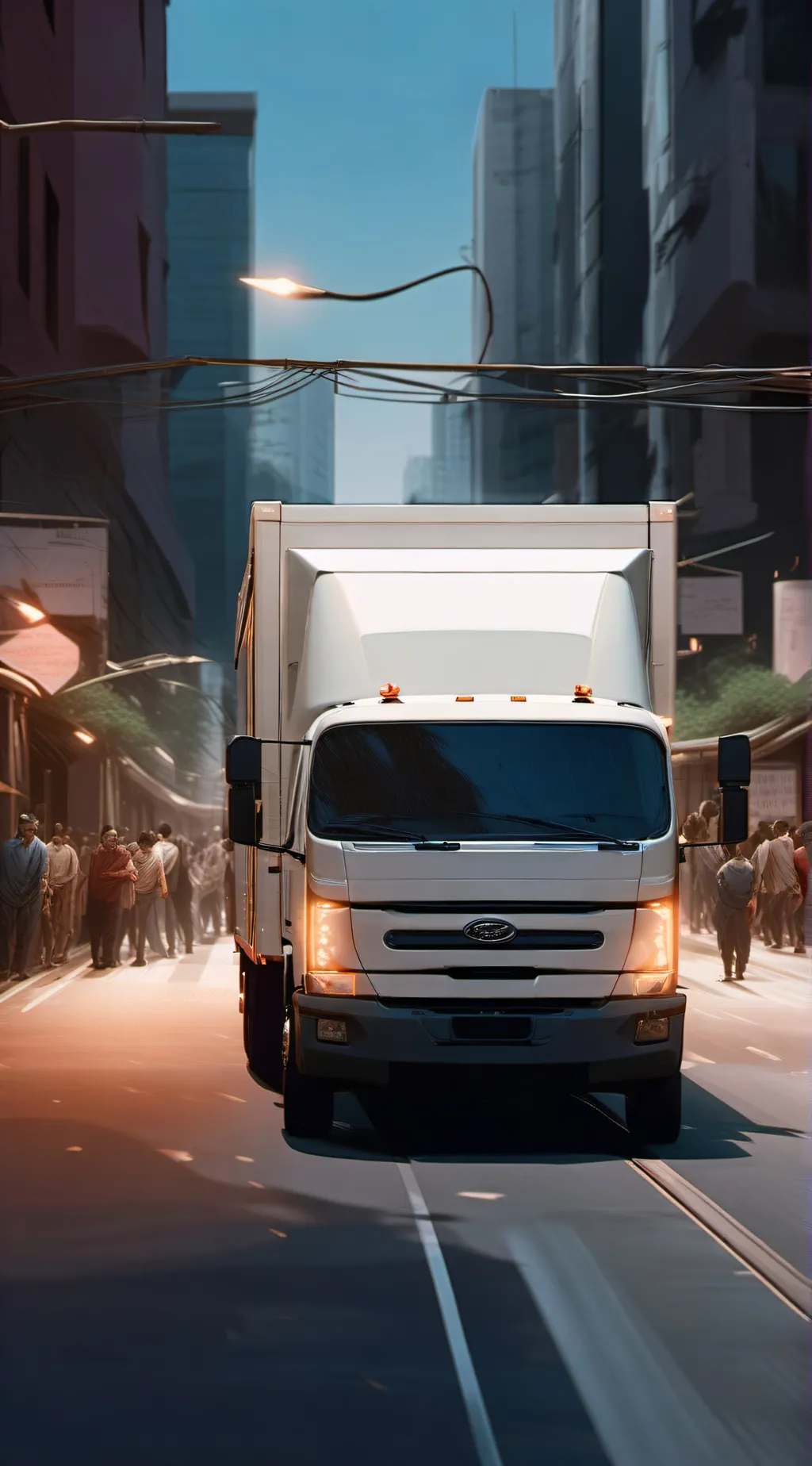 ai character: Truck-kun background