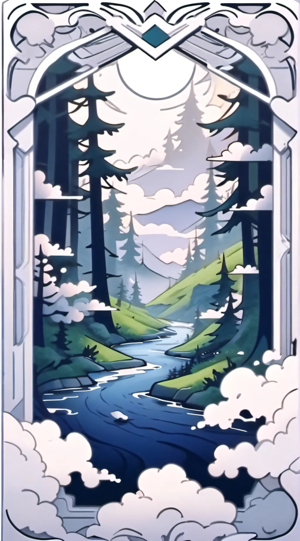 ai character: mr puzzles📺🩶⭐️ background