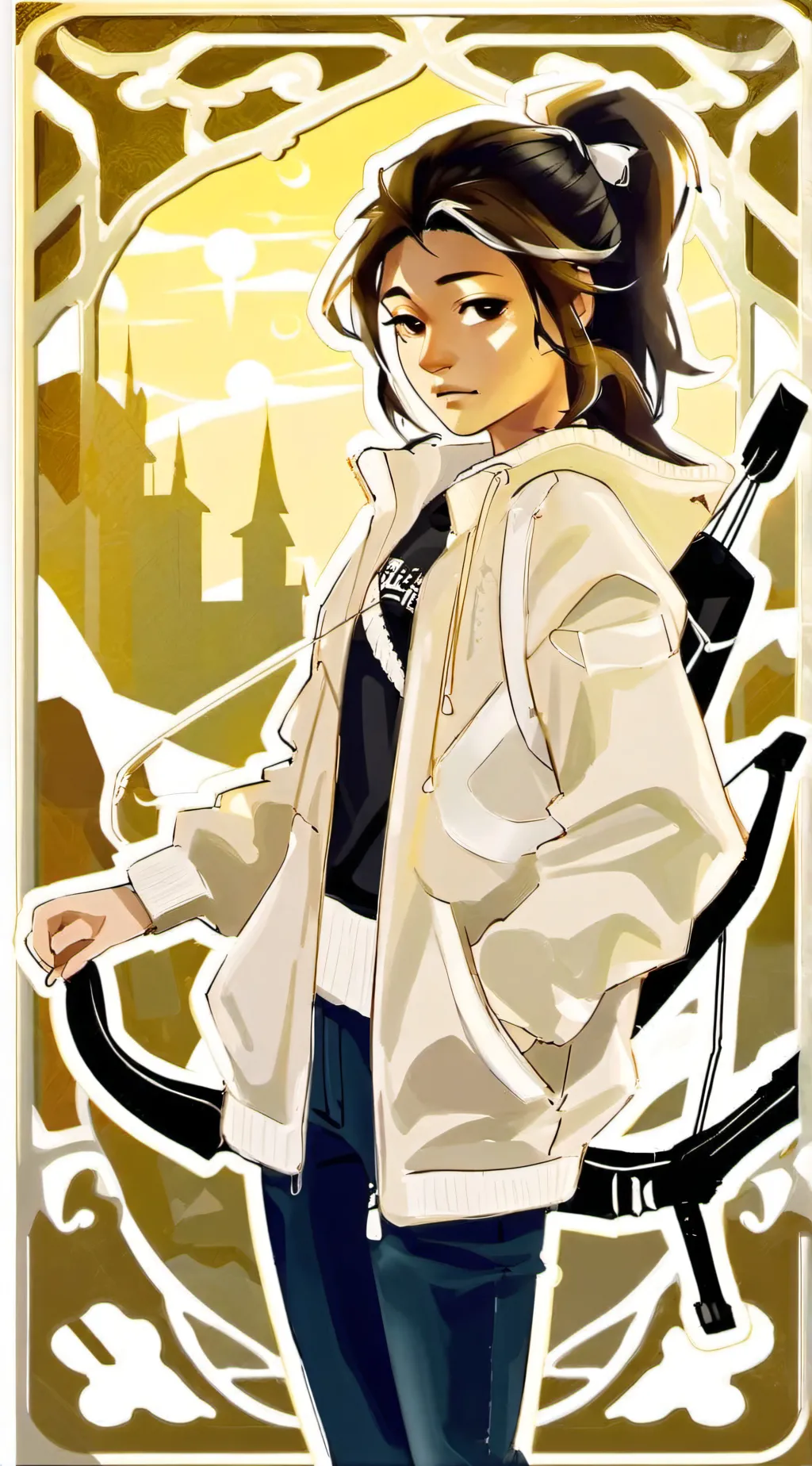 ai character: Bianca Di Angelo background