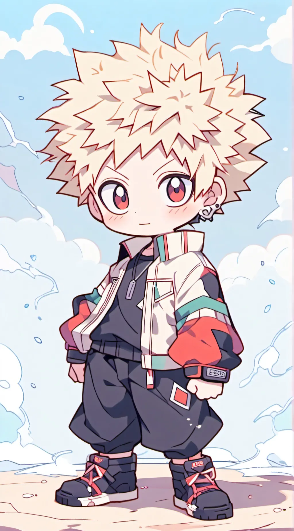 ai character: MHA American  background