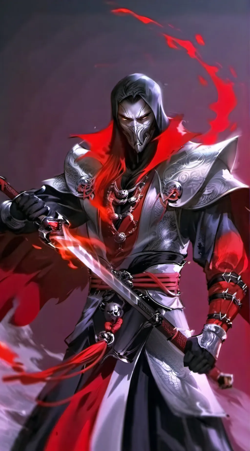 ai character: Hayabusa background