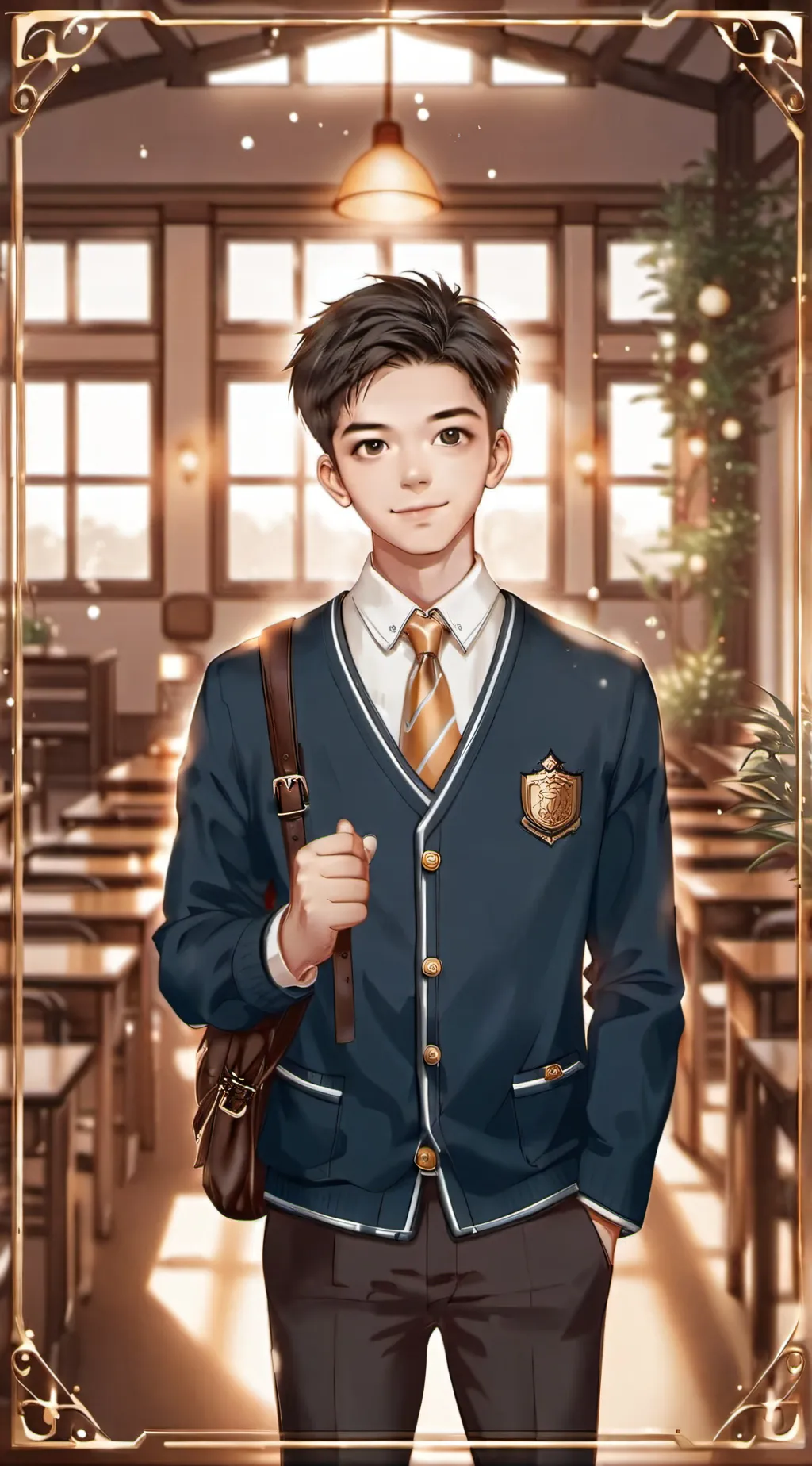 ai character: Jeff  background