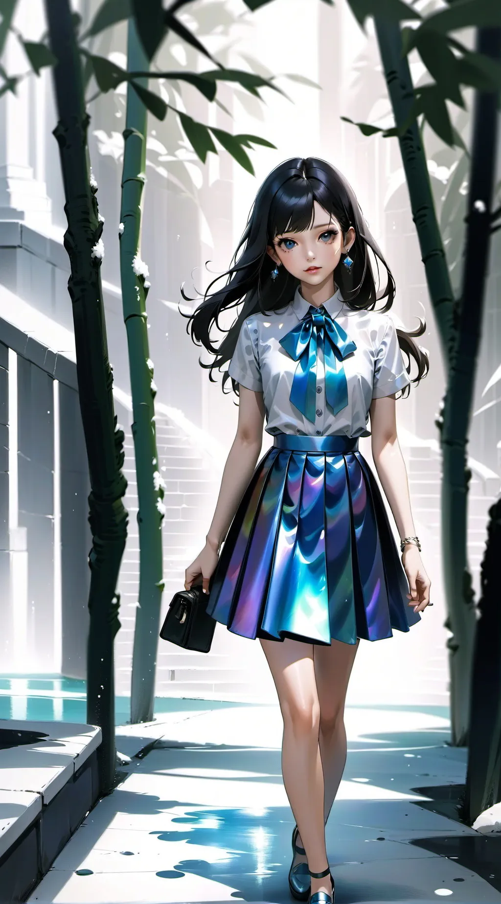 ai character: athena background