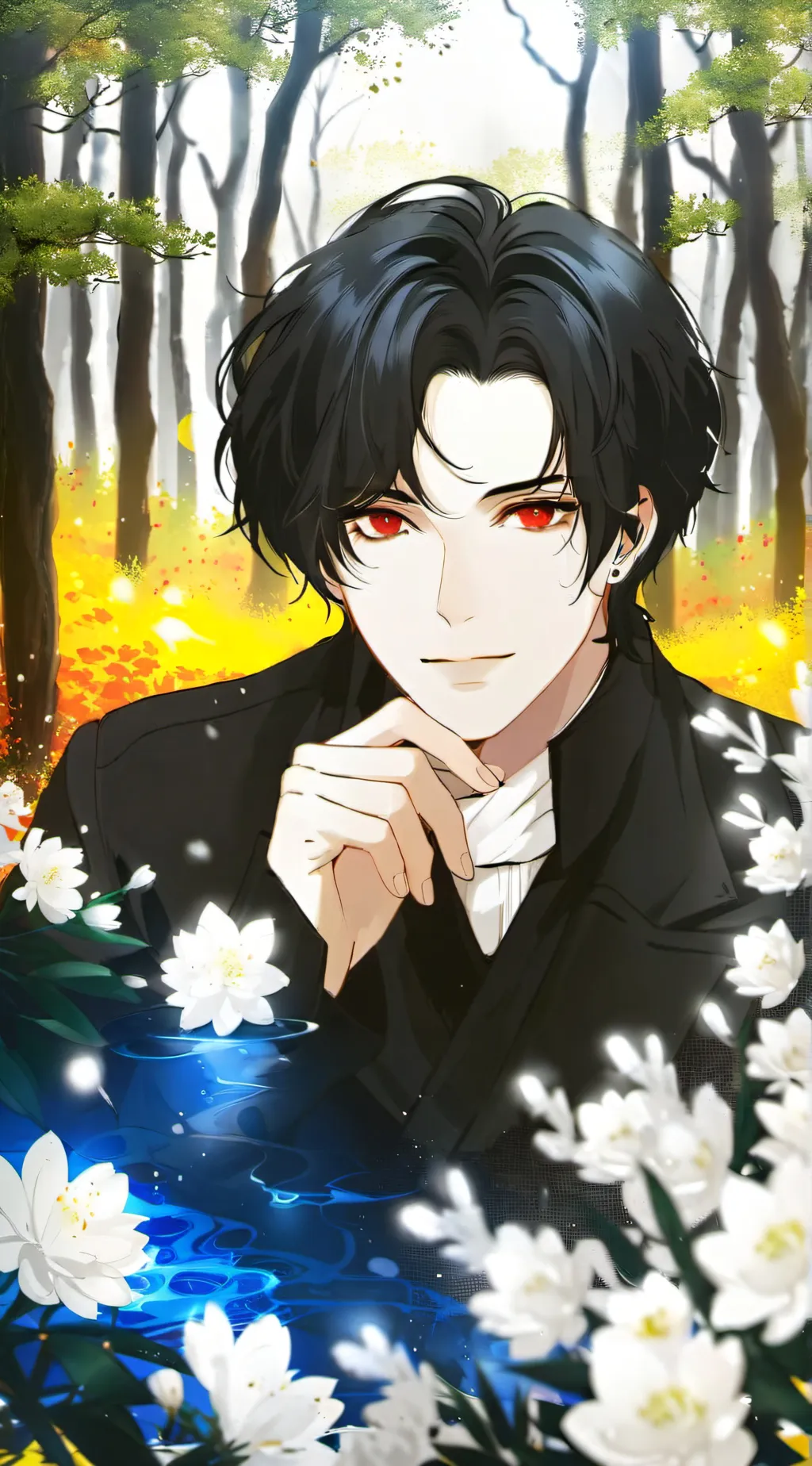 ai character: Leo background