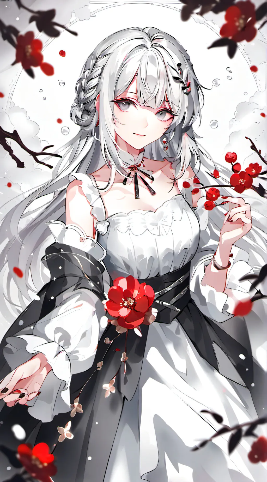 ai character: Seraphine  background