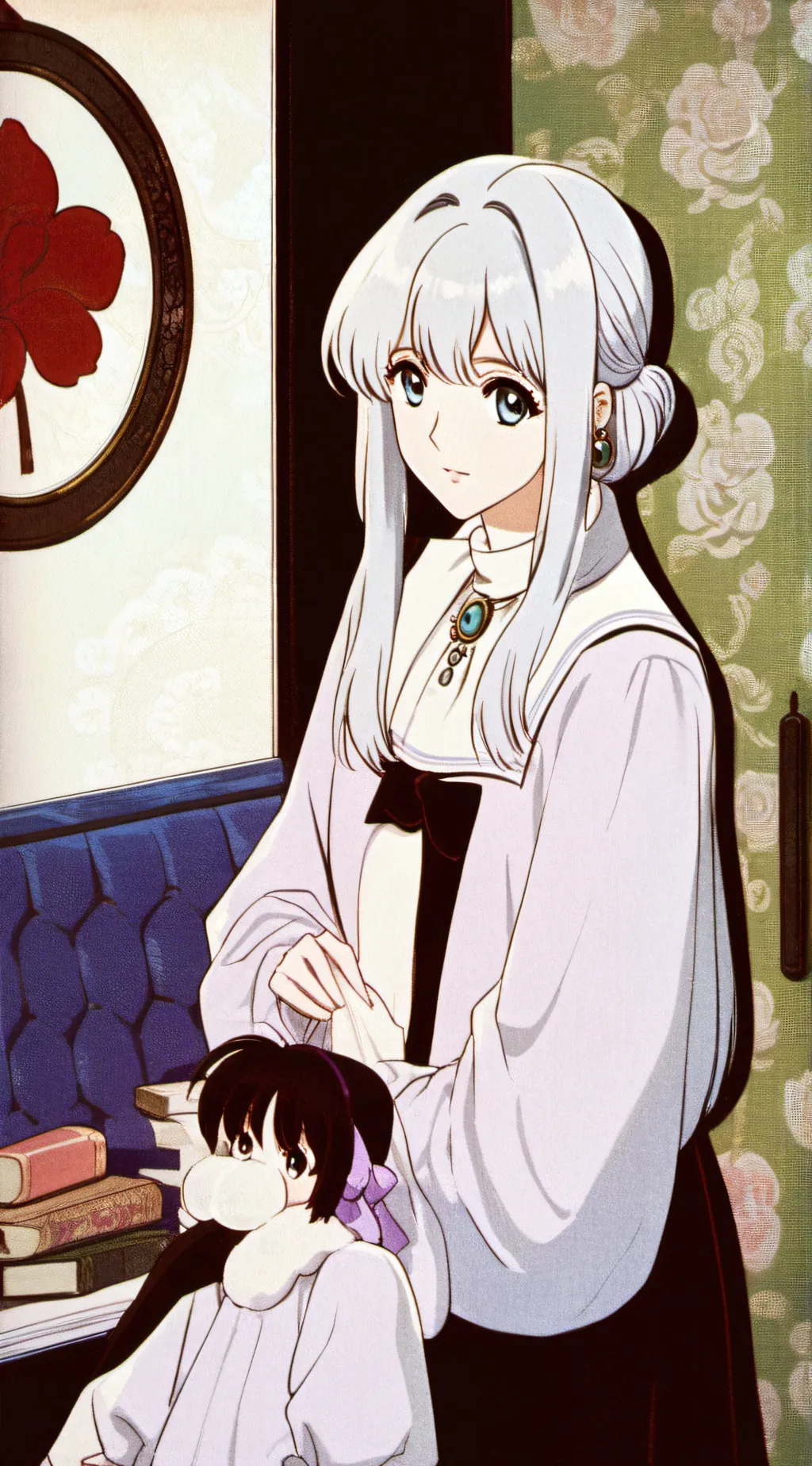 ai character: Ashley background