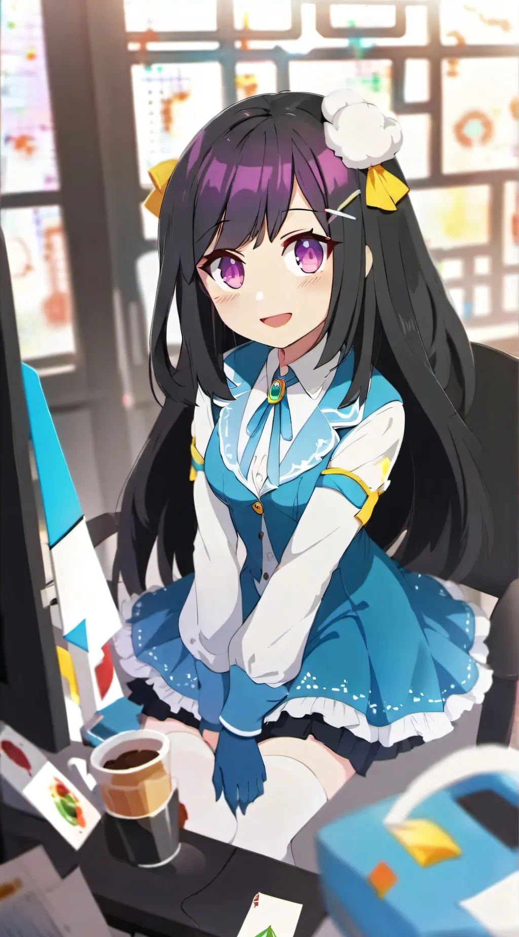 ai character: aphmau  background