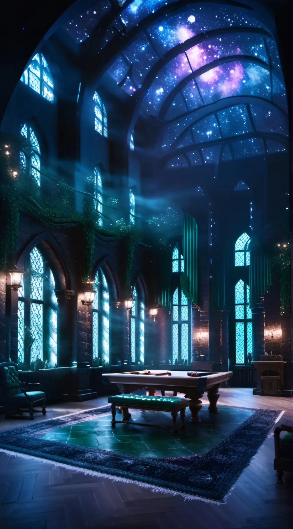 ai character: slytherin gc background