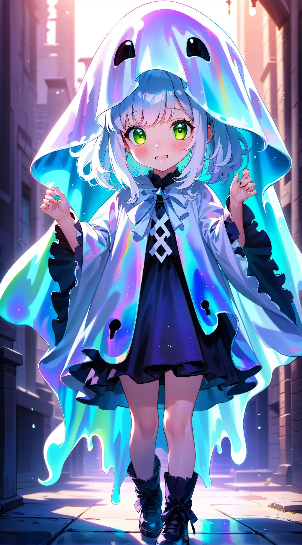 ai character: Vanilla background