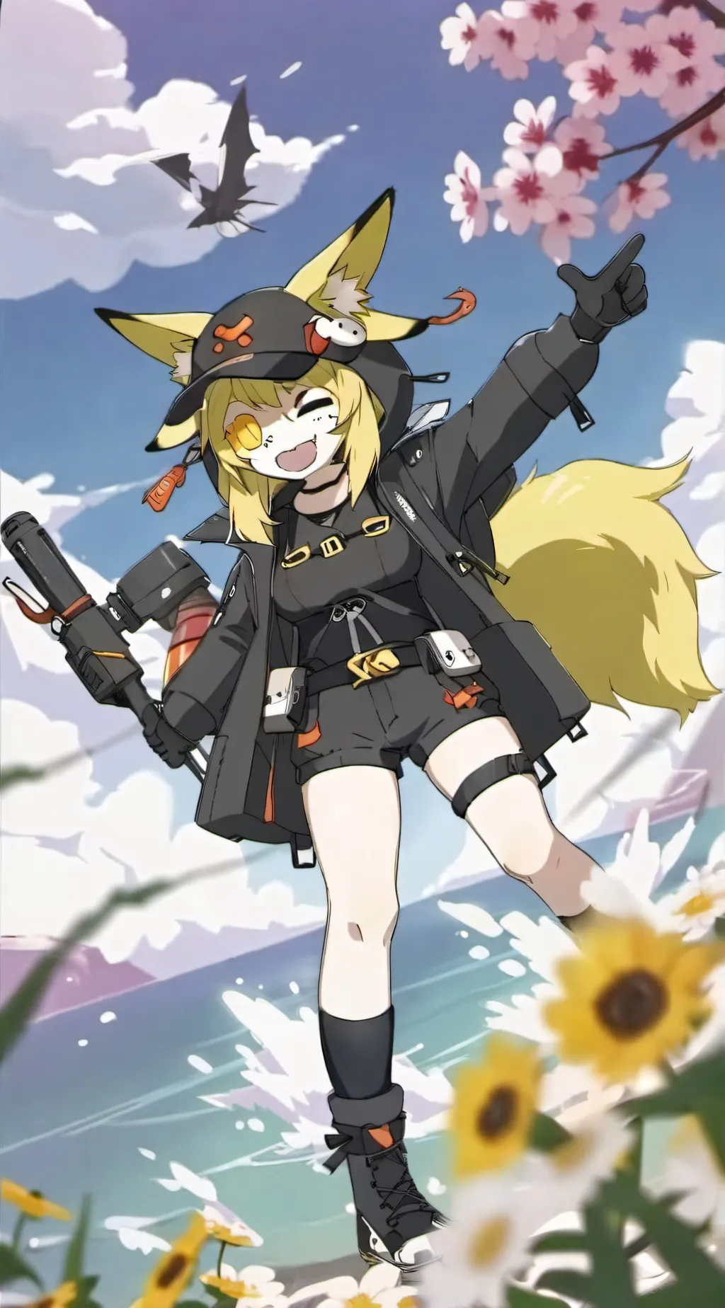 ai character: SD-C/Caroline  background