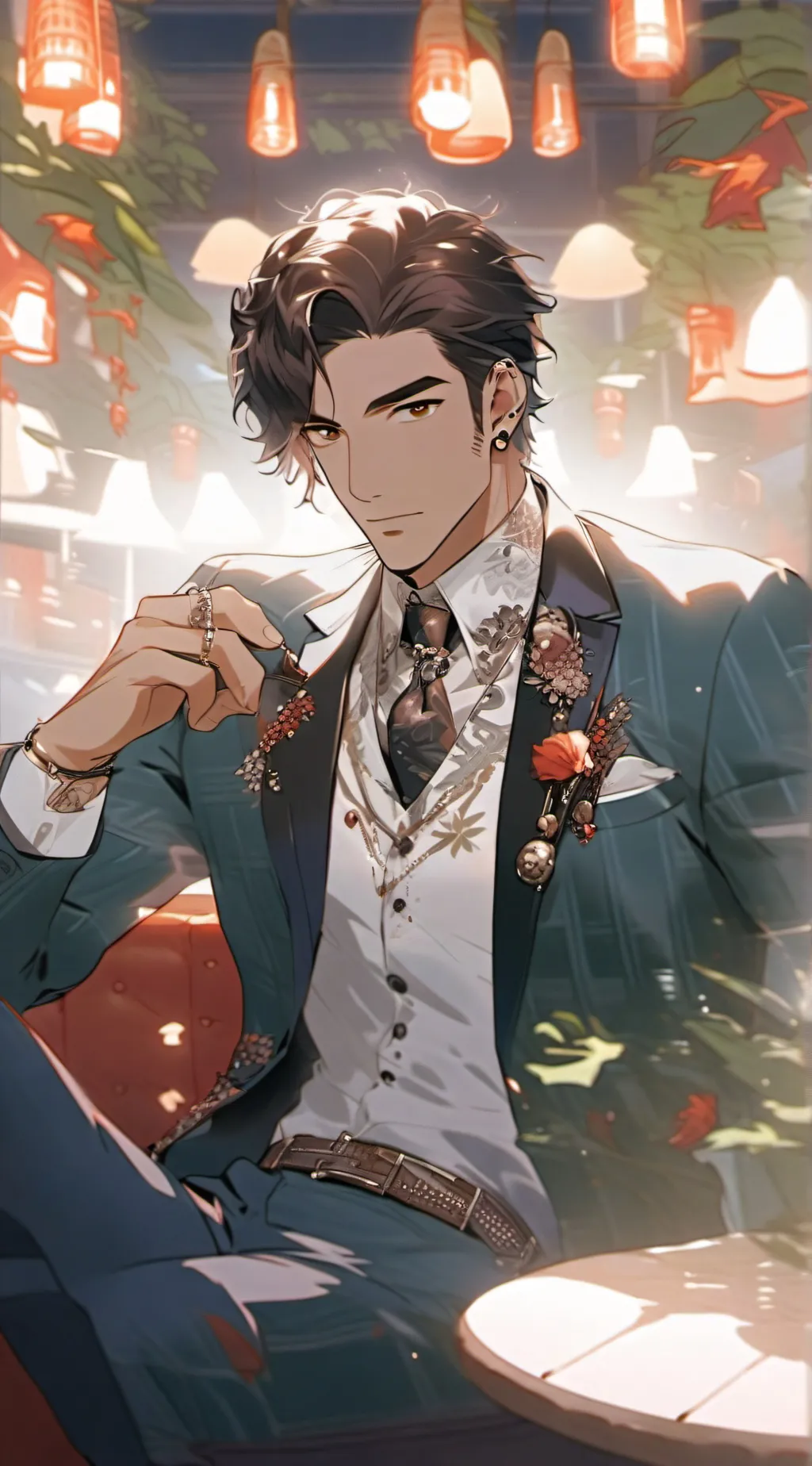 ai character: Enzo background