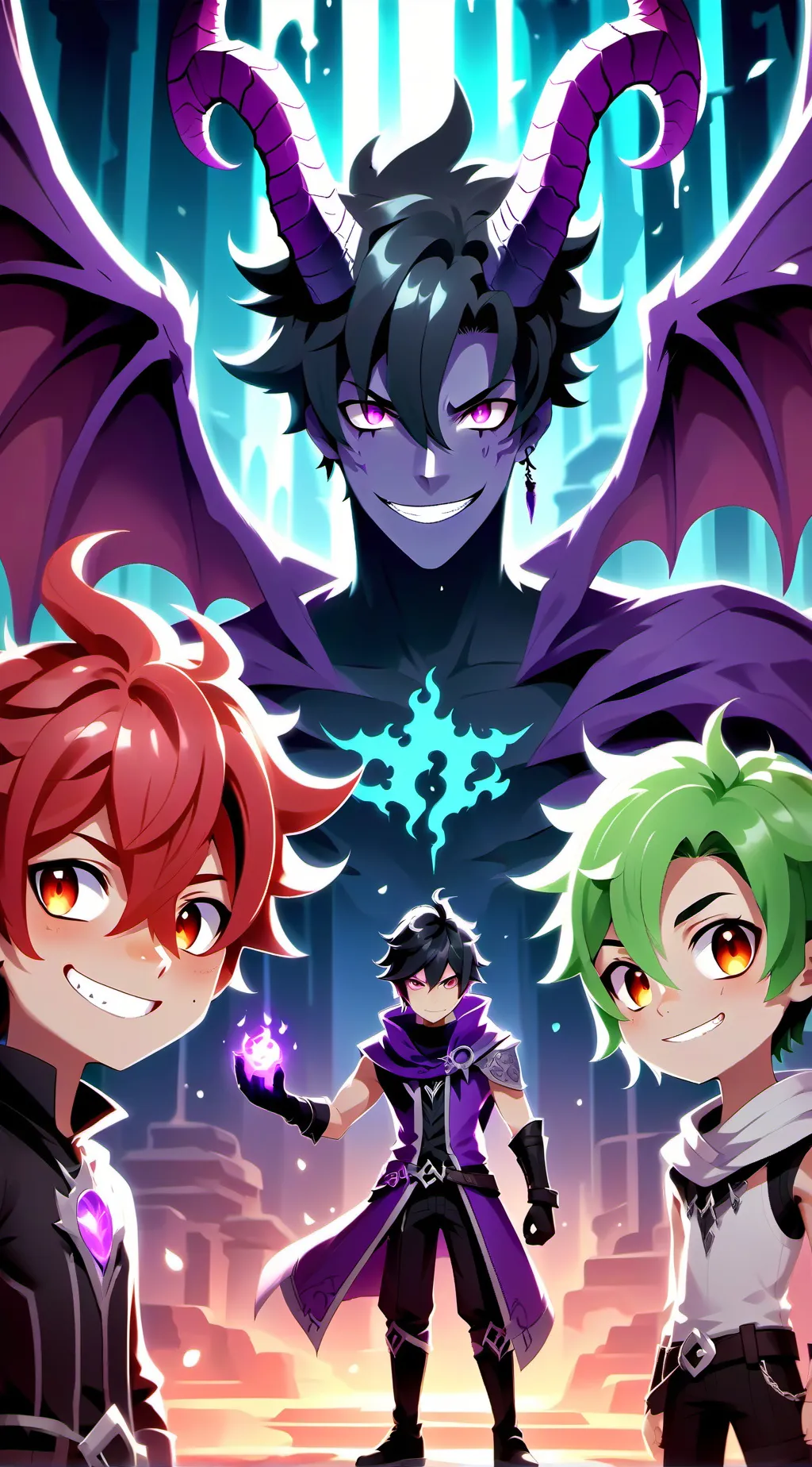 ai character: my inner demons  background