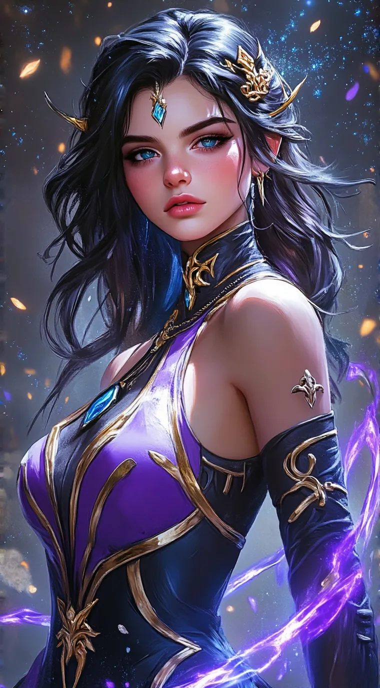 ai character: Mha masion background