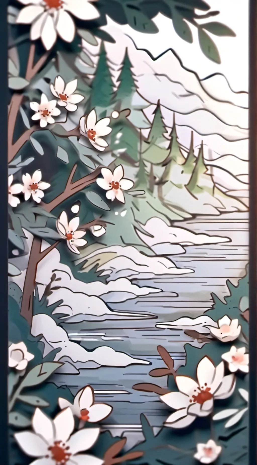 ai character: period comfort📺🩶⭐️ background