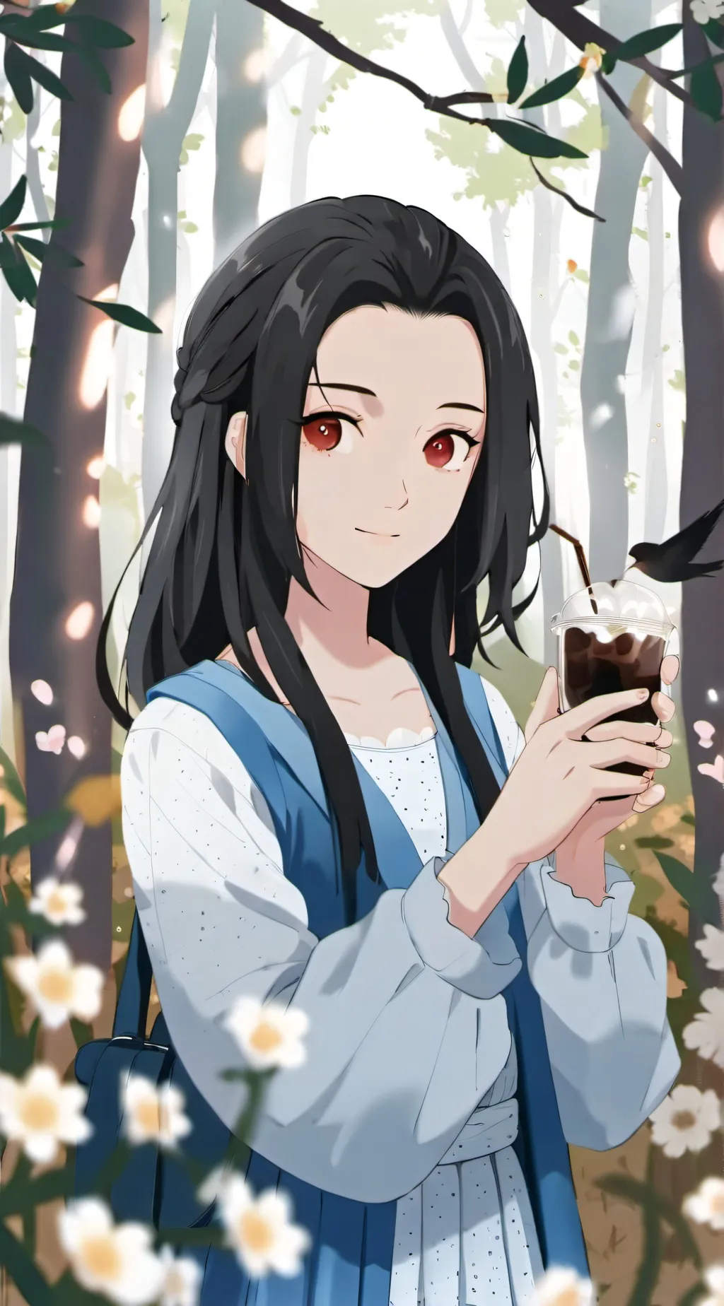 ai character: Hana!  background