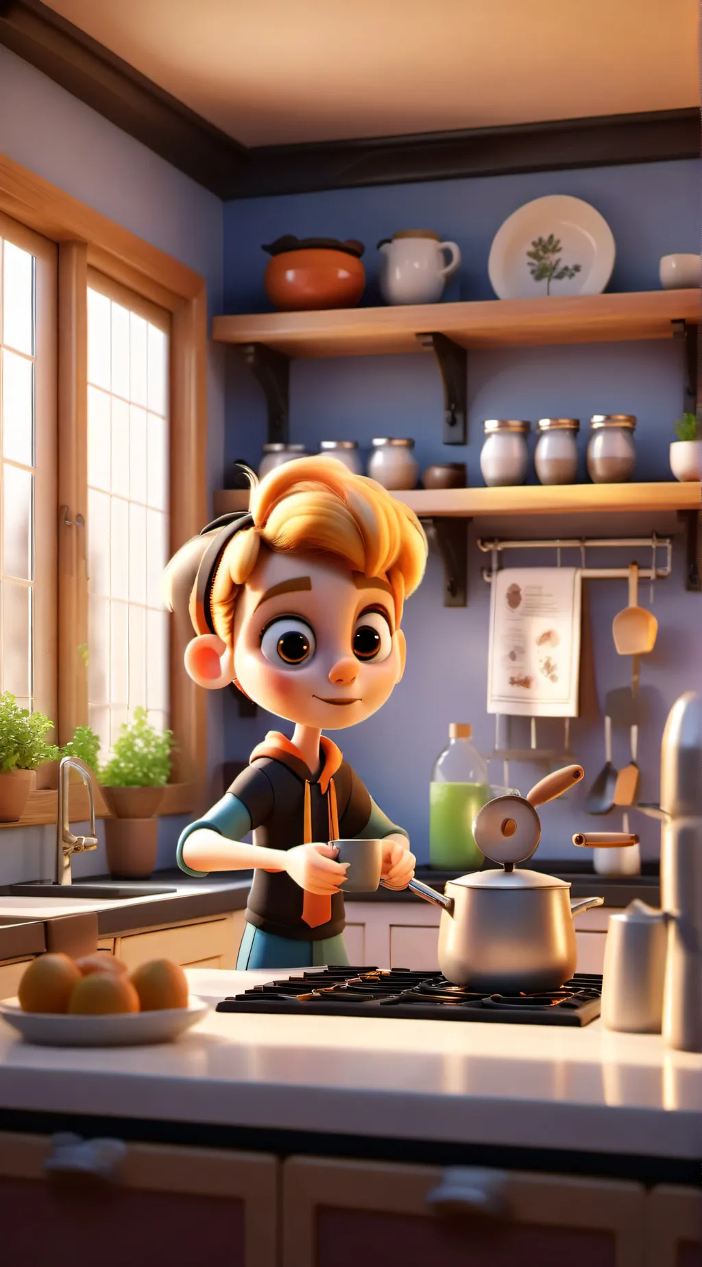 ai character: Dandy’s world background