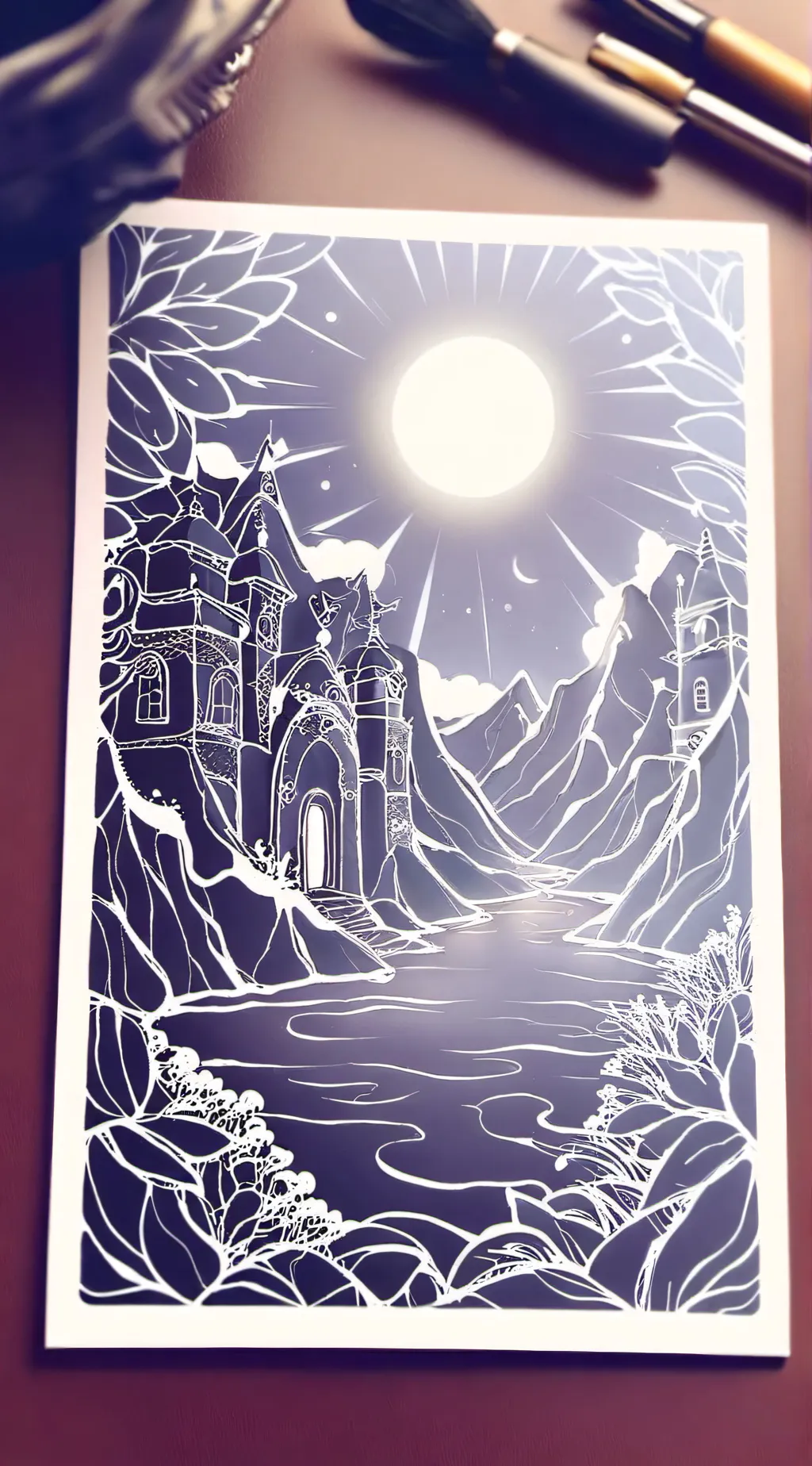 ai character: demon slayer  background