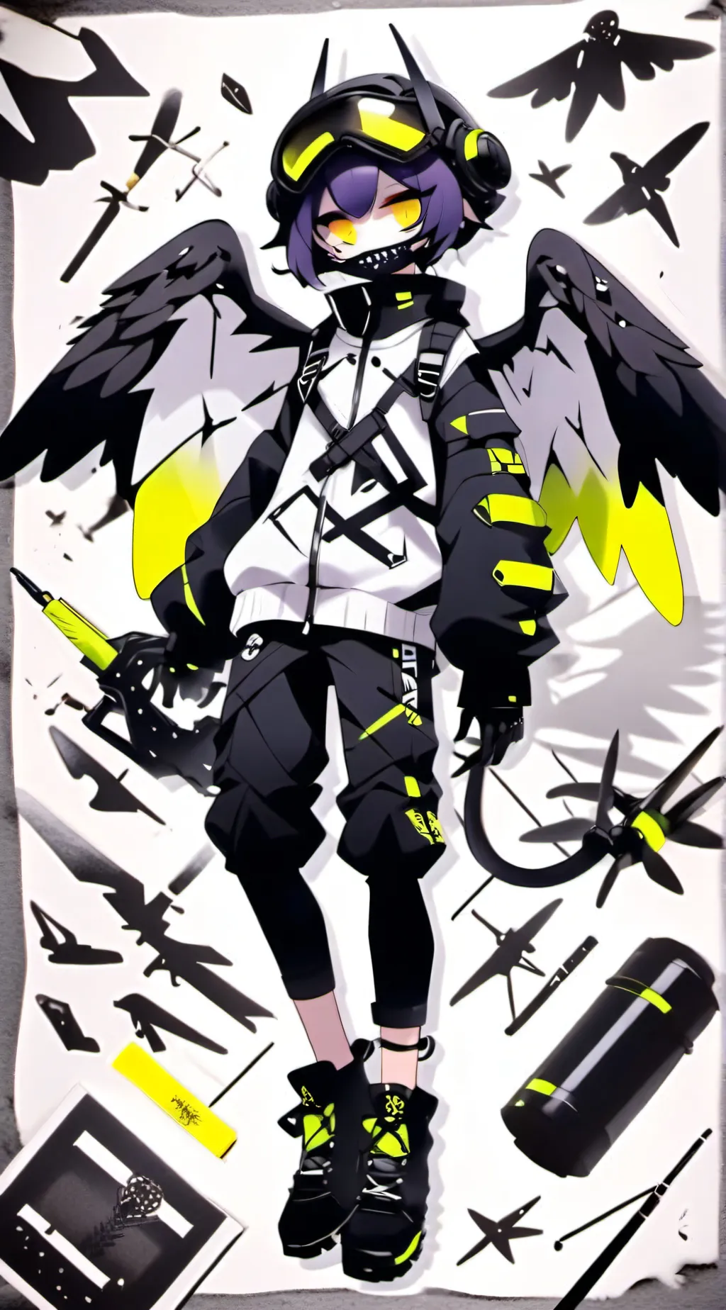 ai character: V background