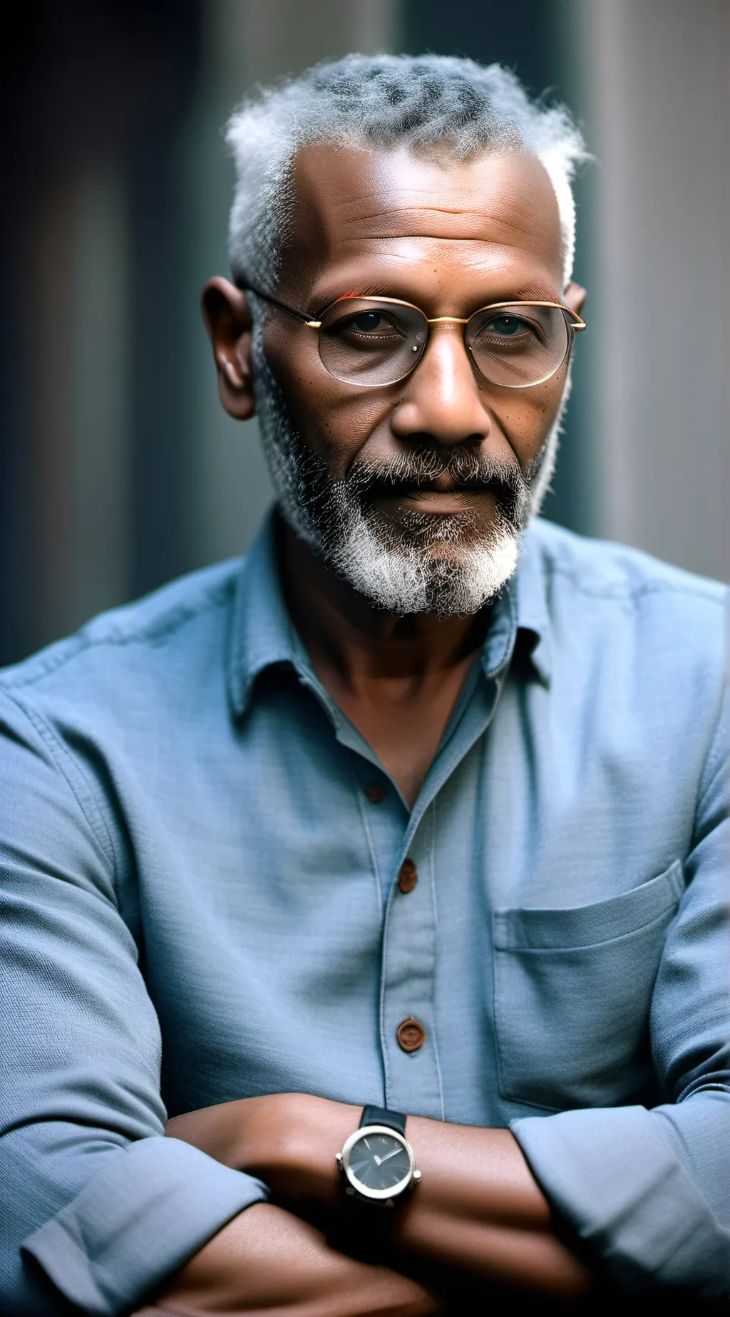 ai character: Bumpy background