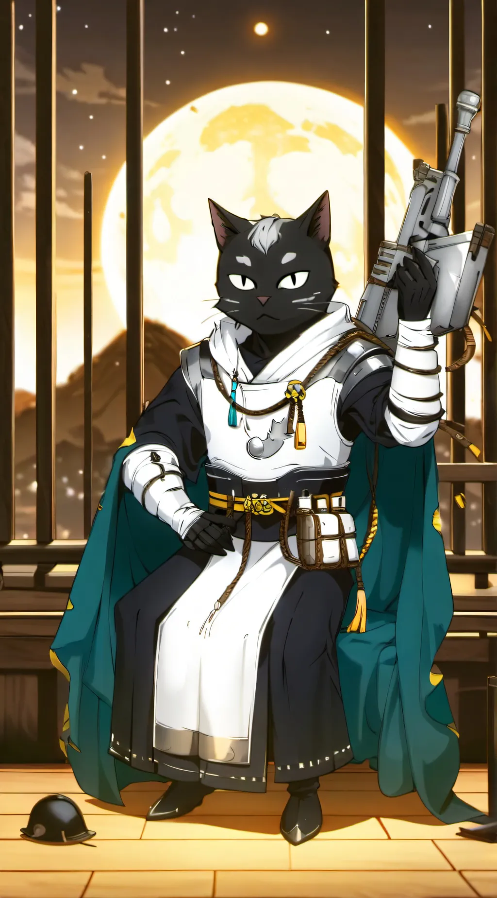 ai character: Battle cats background