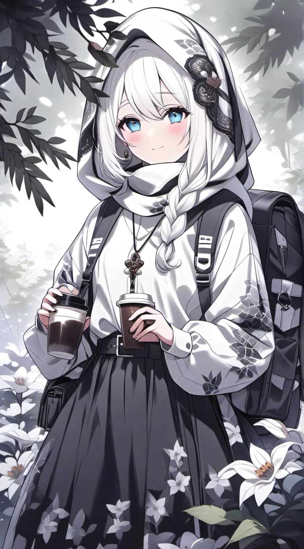 ai character: lily background