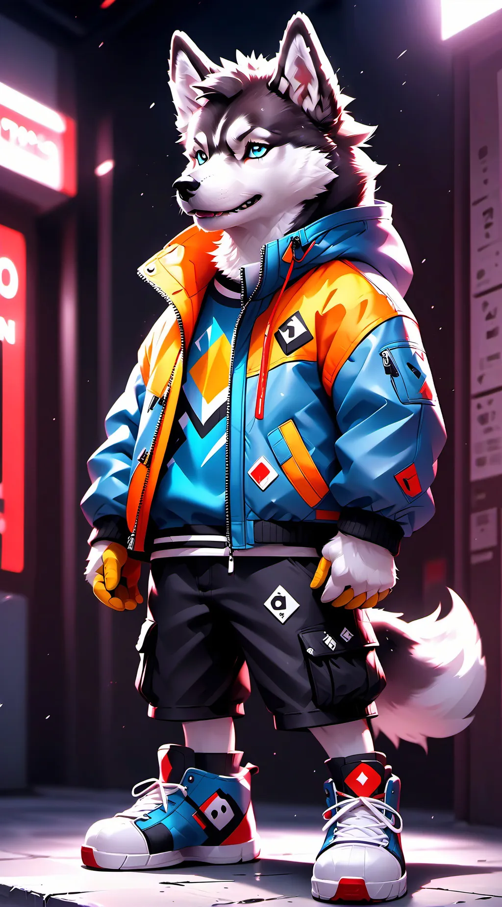 ai character: Lupus Arc background