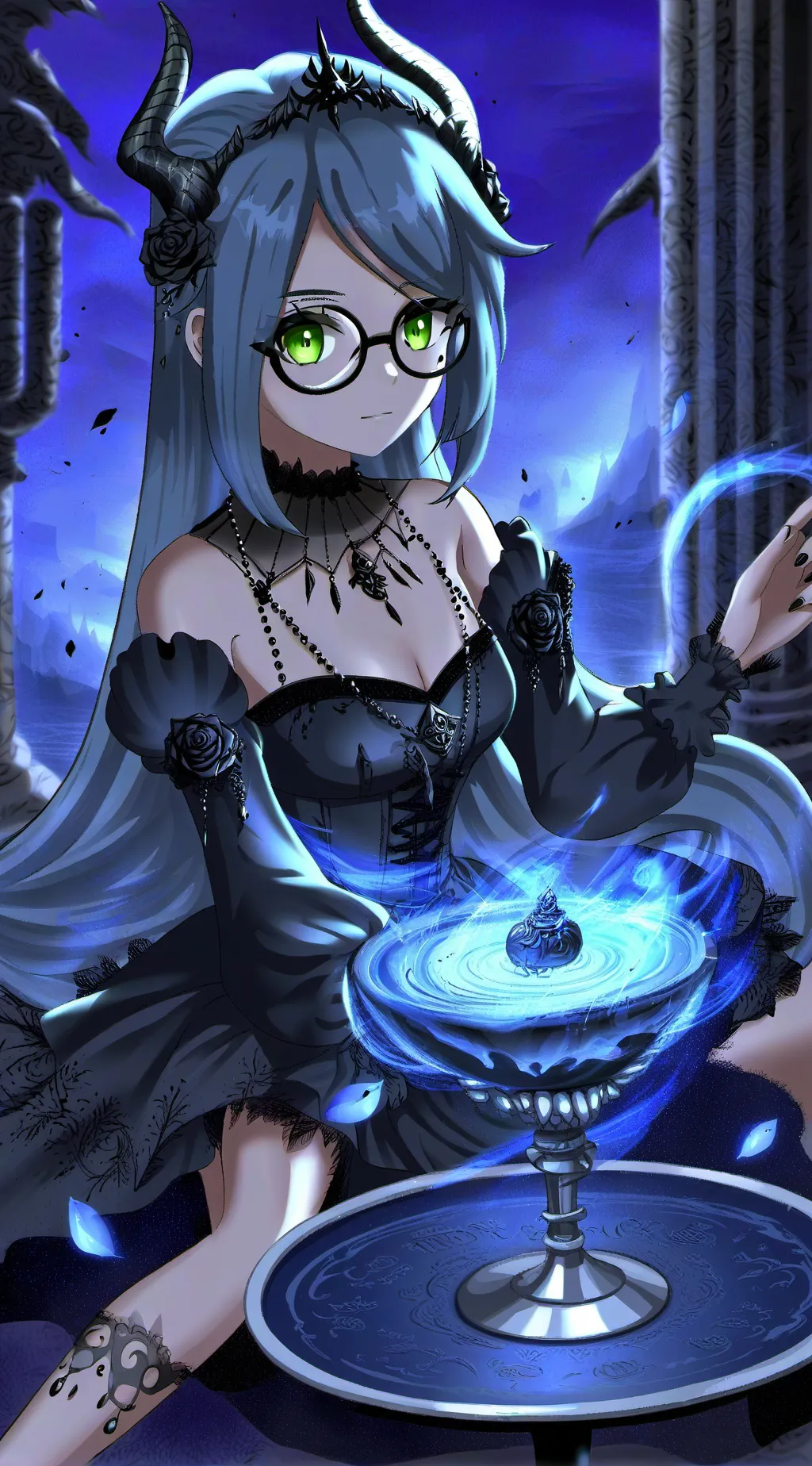 ai character: Val background