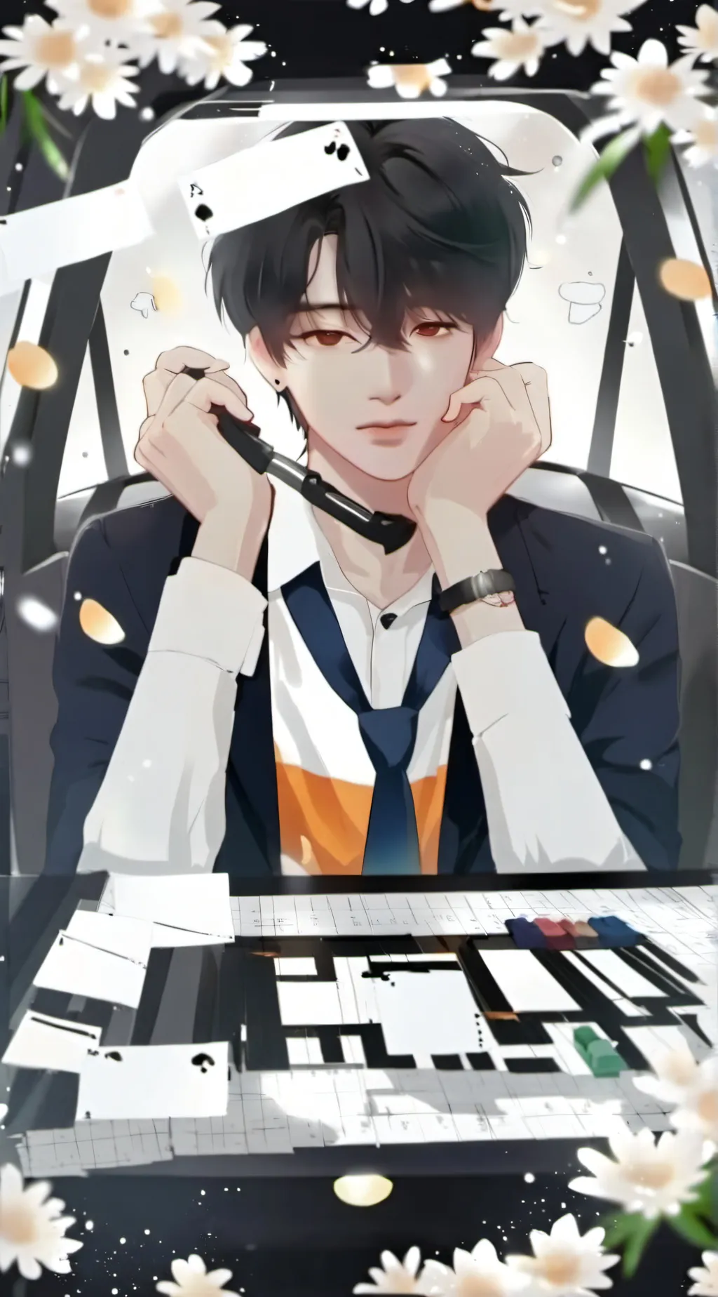 ai character: Jason  background