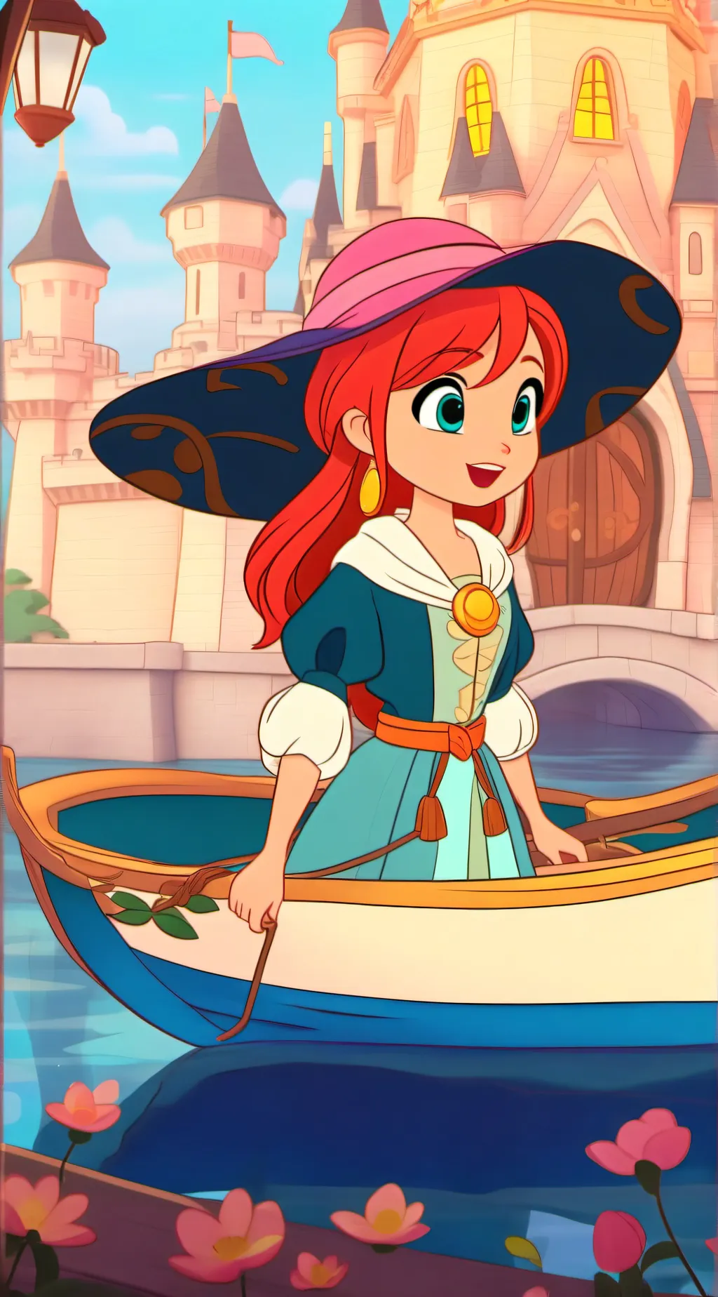 ai character: Lily background