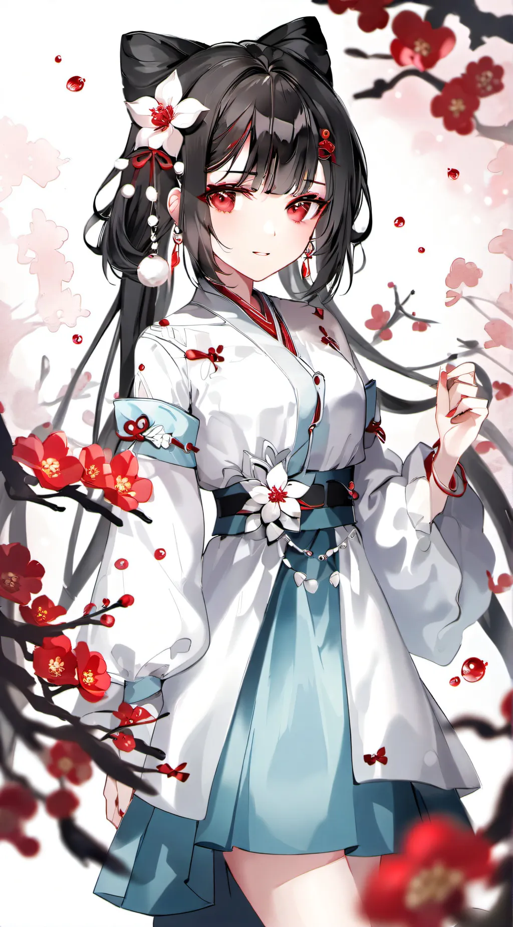 ai character: Luna  background