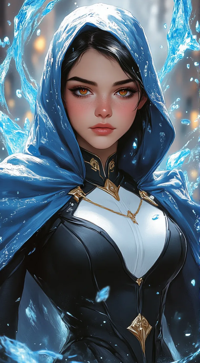 ai character: Miranda  background