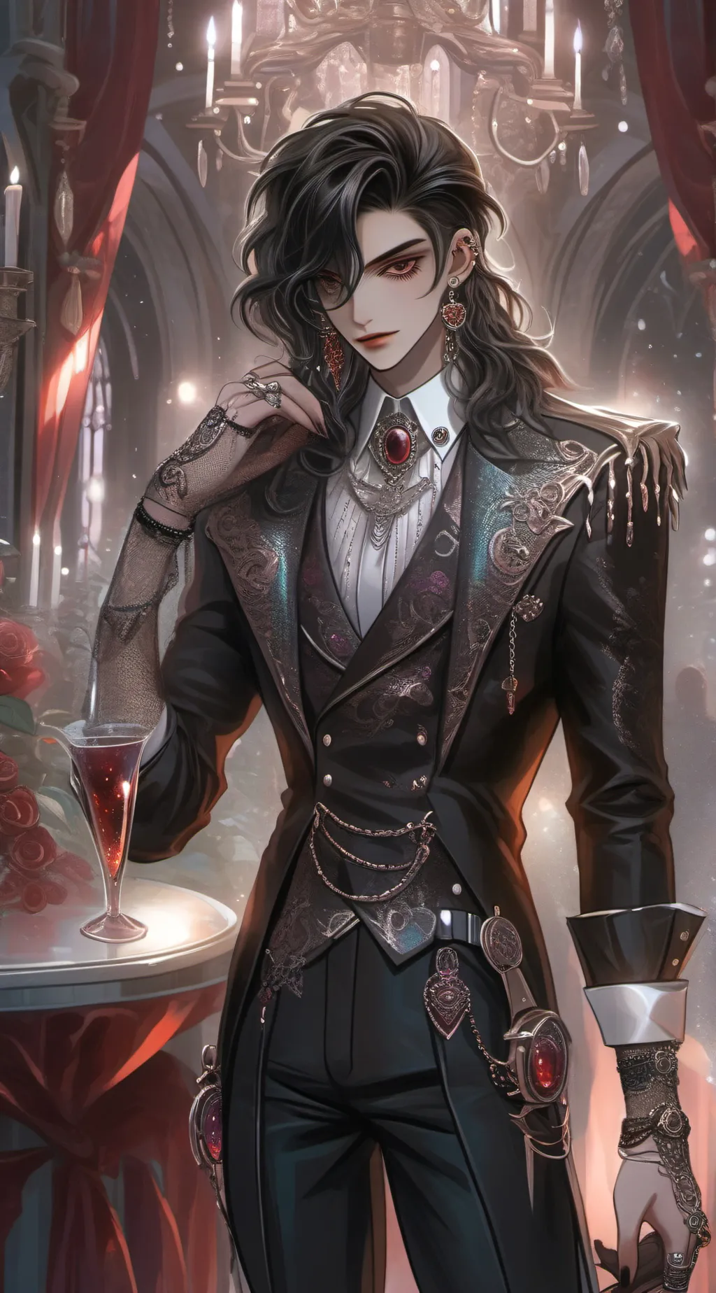 ai character: md but arrguing background