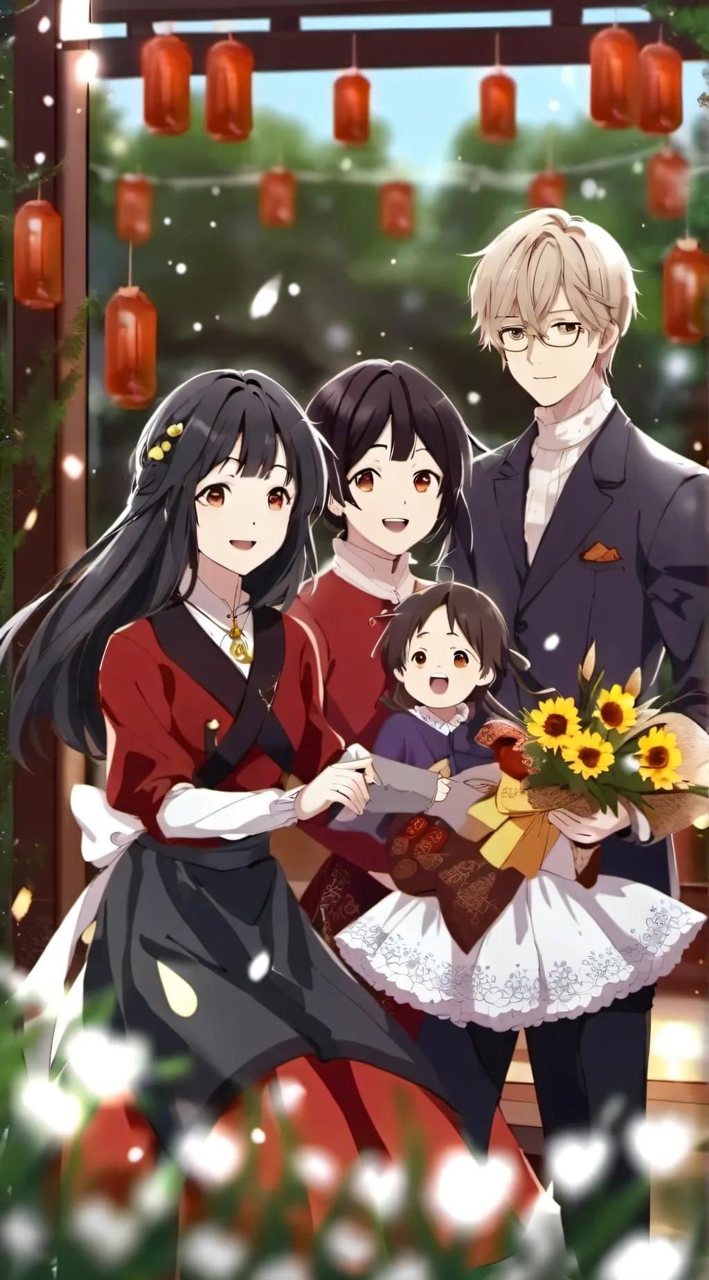 ai character: Family.💩 background