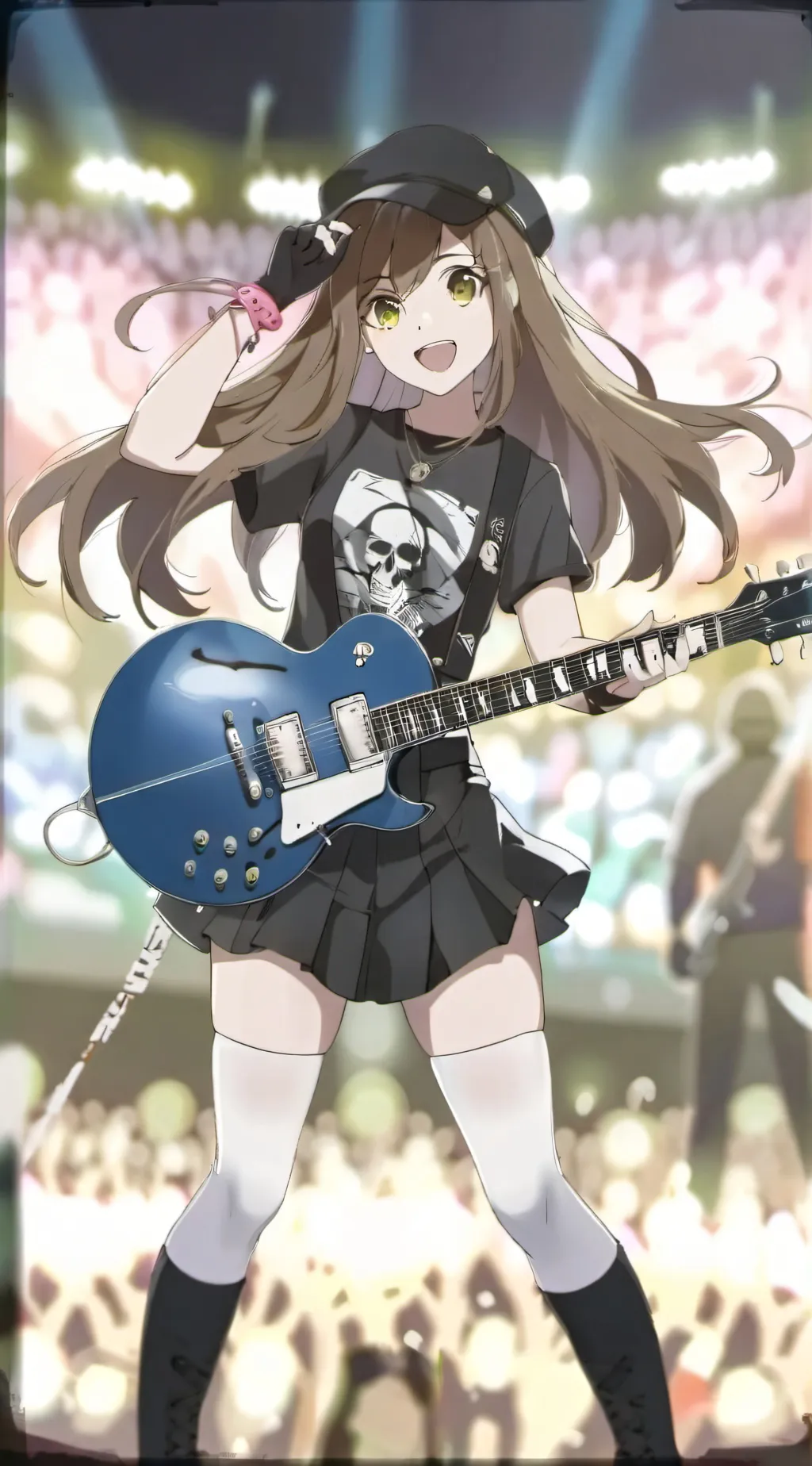 ai character: Kiara background