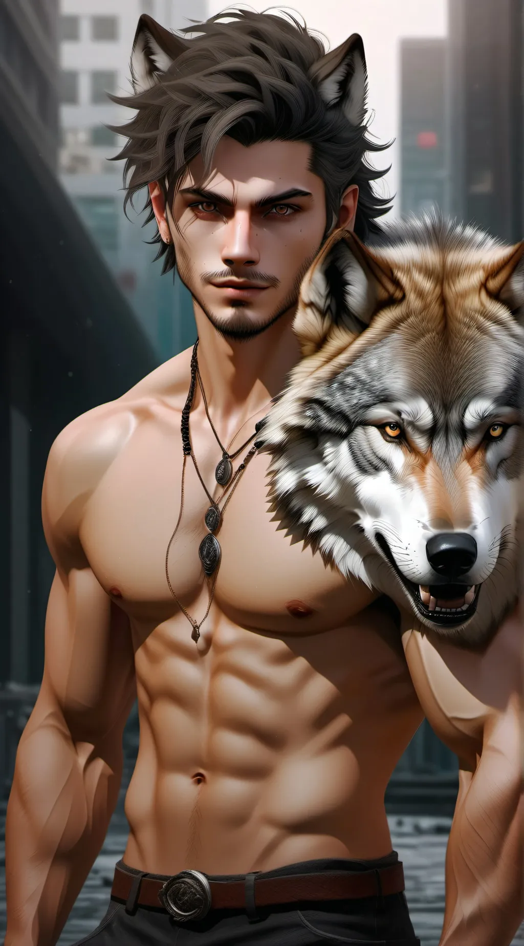 ai character: David background