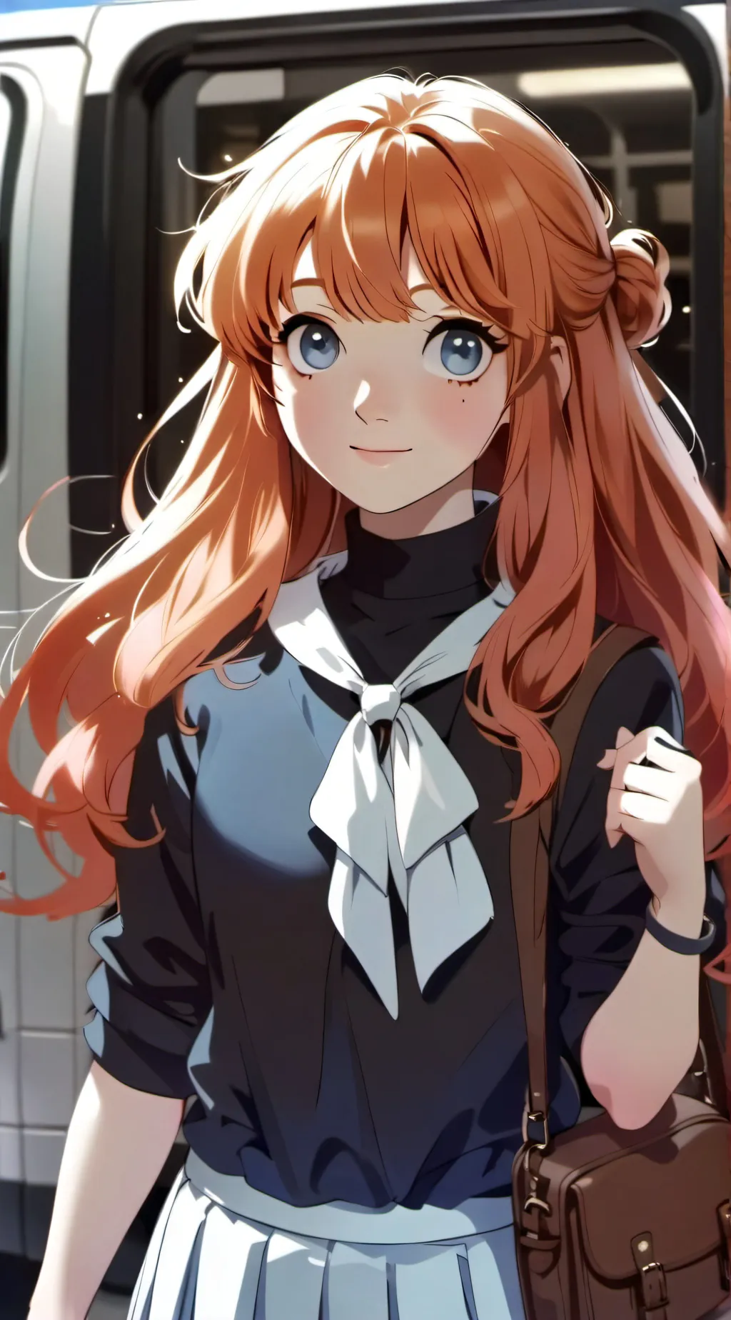 ai character: Beatriz background