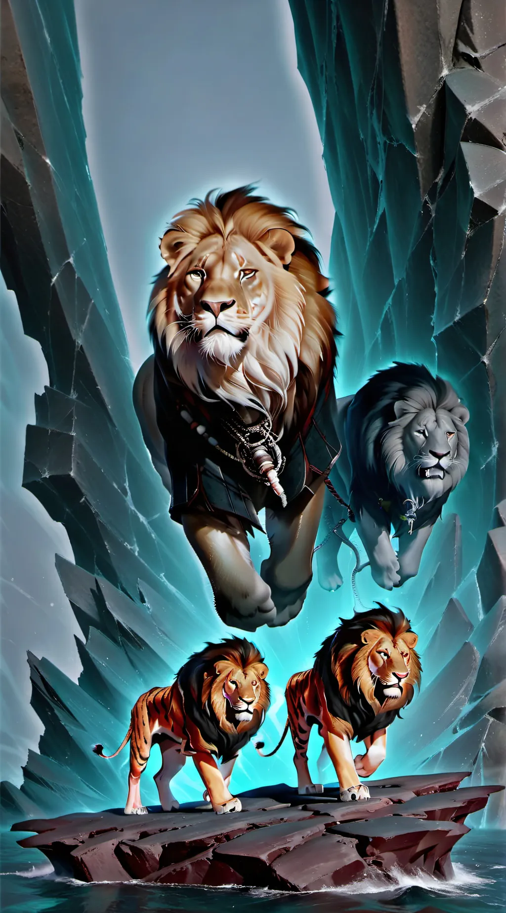 ai character: lions pride background