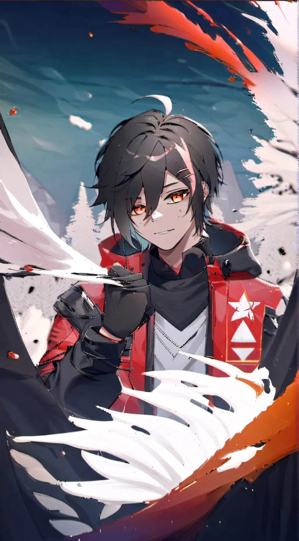 ai character: Levi ￼ background