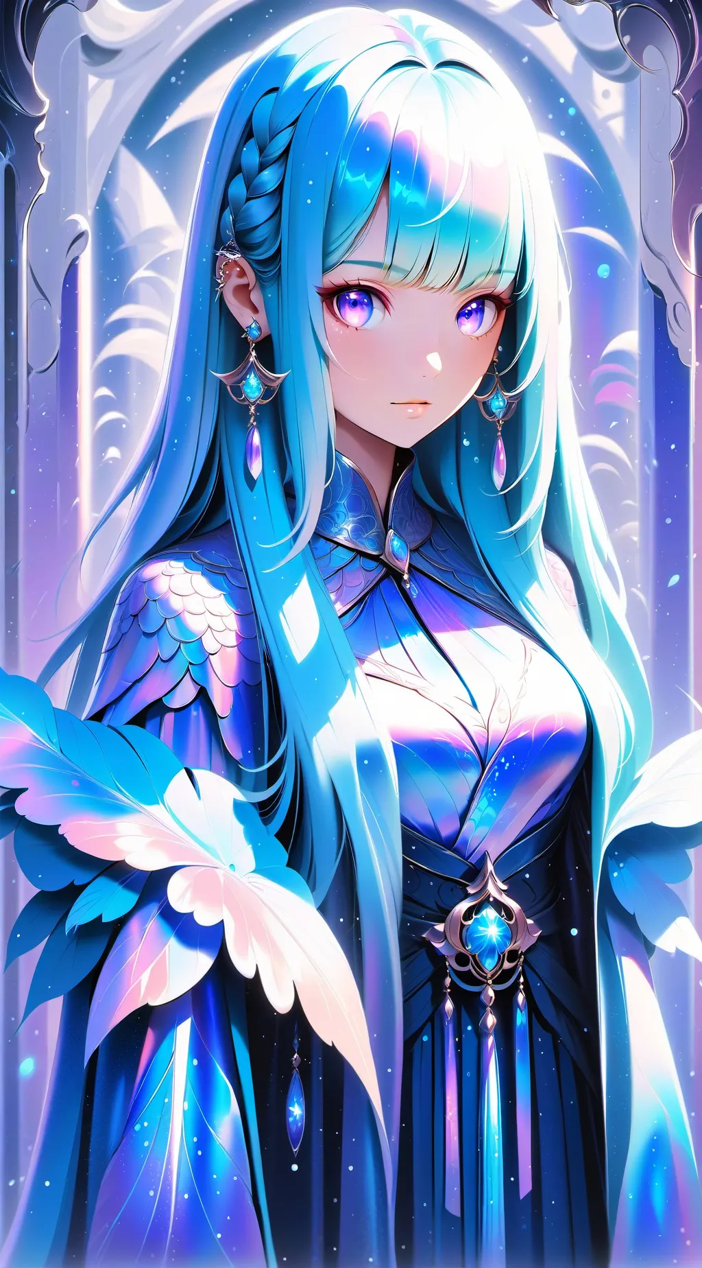 ai character: Lunar background