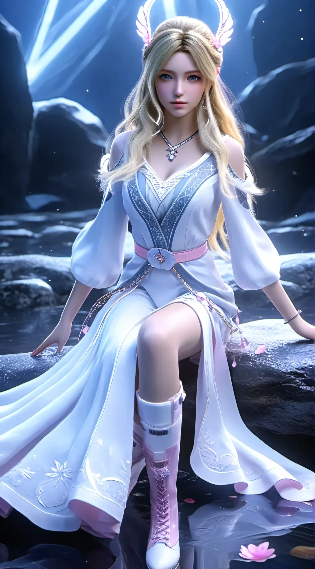 ai character: emily background